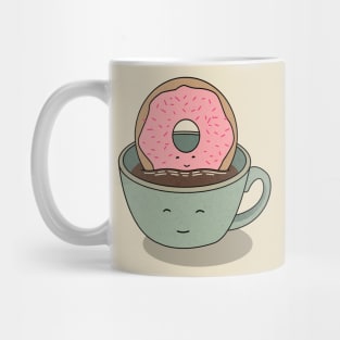 Donut- loves-coffee Mug